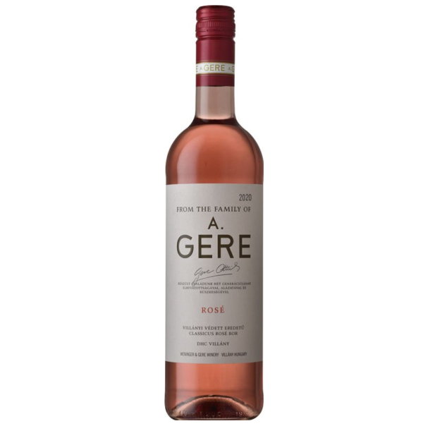 Gere Rosé Cuvée, vin rosé de Villany
