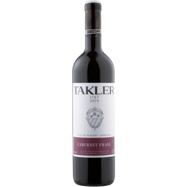 Takler Cabernet Franc, vin rouge de Szekszard