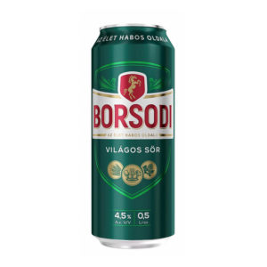 Borsodi Bier, bière de Hongrie.