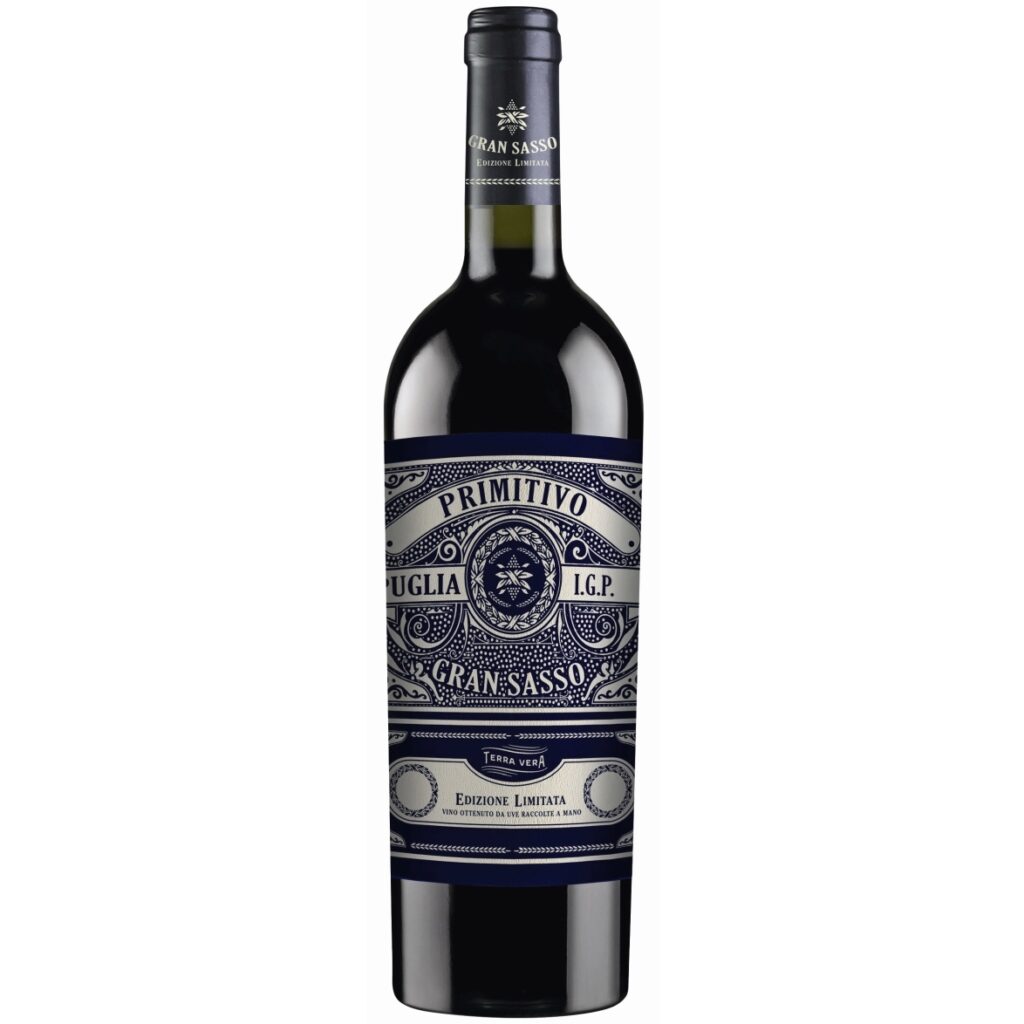 Primitivo Gran Sasso Rotwein aus Italien