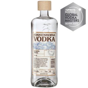Koskenkorva Blueberry Juniper Vodka, vodka aux myrtilles